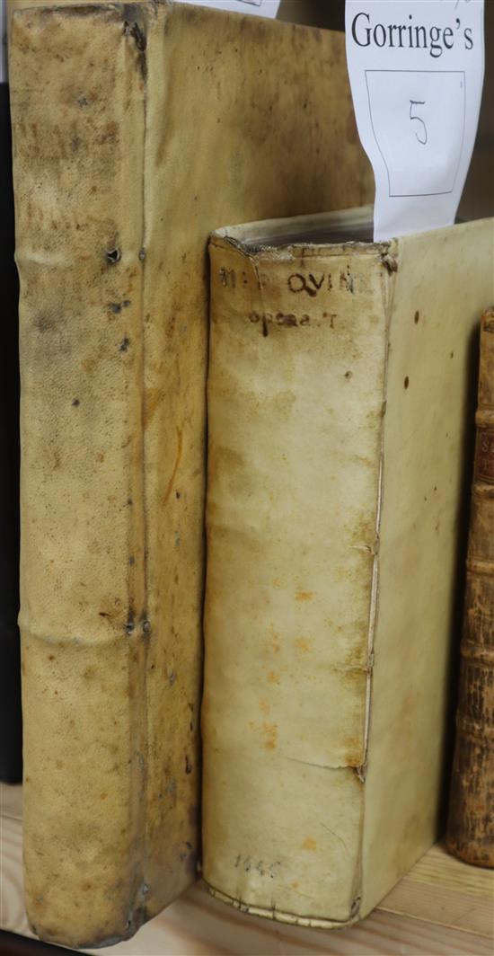Quintilianus, Marcus Fabius - Institutiones oratoriae. Institutionum oratoriarum libri XII, vol 1 (of 2), 8vo,